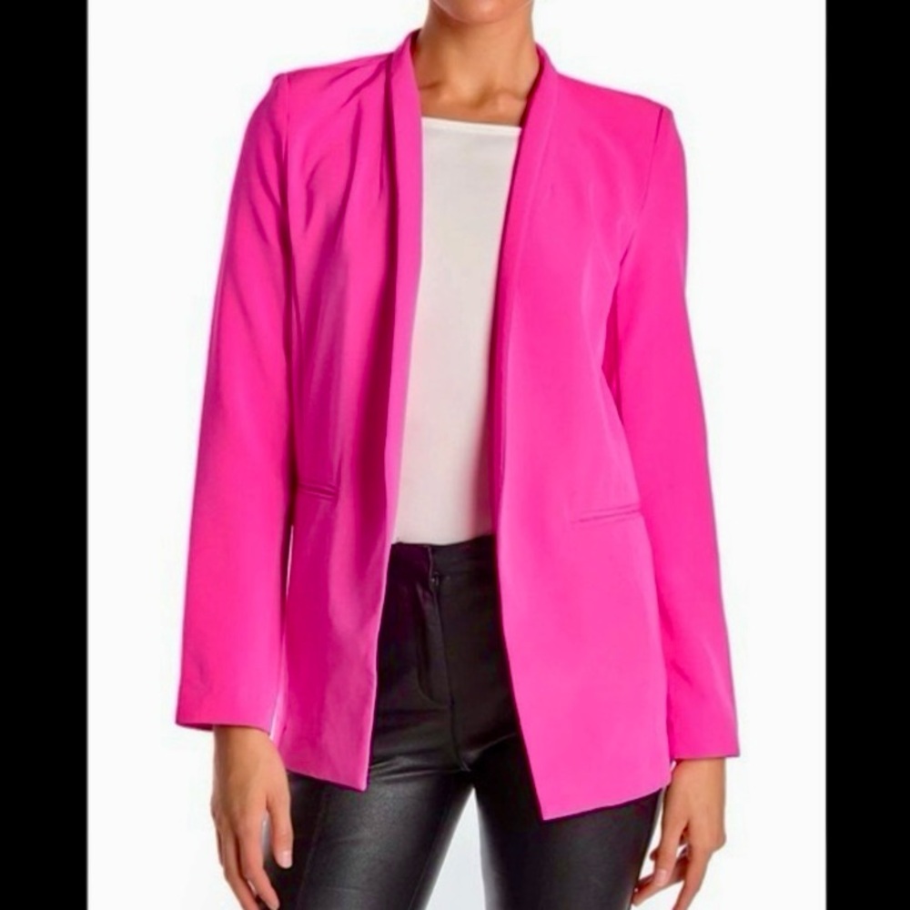 New Barbie Hot Pink Bagatelle Blazer Jacket Stretch XS